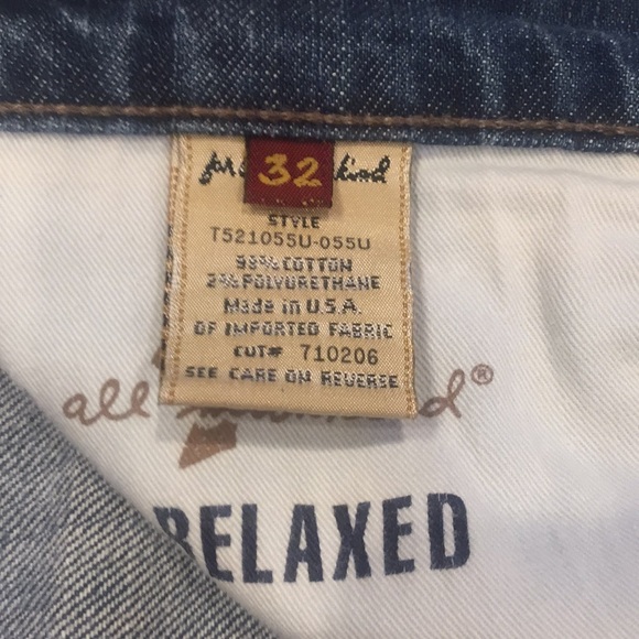 7 For all Mankind Button Fly 32/31 - Picture 4 of 7